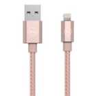MIXX Braided Lightning Cable 1.2m - Rose Gold