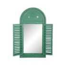 Esschert Design Louvre Mirror - Green