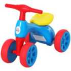Reiten Toddler Training Walker Balance Ride-On Toy with Rubber Wheels - Multi