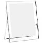 M&S Skinny Easel Photo Frame 8x10 inch, Silver