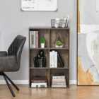 HOMCOM Cabinet Bookcase Storage Shelves Display for Study Home Office
