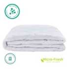 Assura Sleep Pure Cotton Quilted Mattress Protector With Micro-fresh® Super King