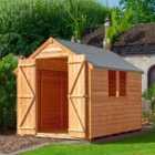 Shire Overlap 8' x 6' Value Shed With Window and Double Door