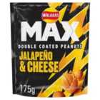 Walkers Max Jalapeno & Cheese Sharing Double Coated Peanuts 175g