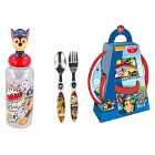 Paw Patrol 3 Piece Lunch Box, 3D Bottle And Cutlery Set