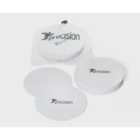 Precision Round Rubber Marker Discs (set Of 20) (large, White)