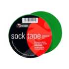 Precision Sock Tape 19Mm (pack Of 10) (19Mm X 33M, Green)