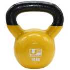 Urban Fitness Cast Iron Kettlebell (14Kg - Yellow)