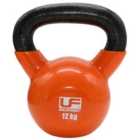 Urban Fitness Cast Iron Kettlebell (12Kg - Orange)