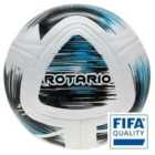 Precision Rotario Fifa Quality Match Football (white/Black/Cyan, 5)