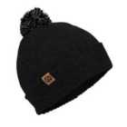 Six Peaks Pom Beanie Hat (black/Grey)