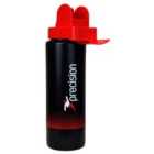 Precision Team Hygiene Water Bottle (black/Red)