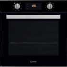 Indesit IFW6340BL Aria 66L Electric Single Built-in Oven - Black