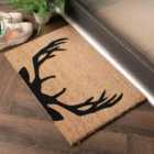 Stag Antlers Doormat