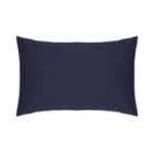 Easy Care Minimum Iron Pillowcase Navy