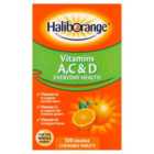 Haliborange Whole Family Vitamin A, C & D Orange Chewable Tablets 120 per pack