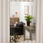 MirrorOutlet Luxford All Glass Bevelled Large Dress Mirror 120 X 80 Cm