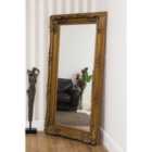 MirrorOutlet Carved Louis Gold Large Wall Mirror 175 X 89 Cm