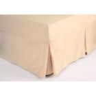 Fitted Sheet Valance Single Cream