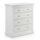 Julian Bowen Clermont 3+2 Drawer Chest Of Drawers