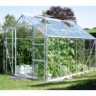 Vitavia Jupiter Greenhouse with 3mm Toughened Glass - Silver