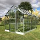 Vitavia Apollo Toughened Glass Greenhouse - Silver