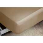 Easy Care Fitted Sheet King Walnut Whip