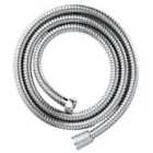 Double Spiral Stainless Steel Shower Hose In Chrome - 2M X 8Mm