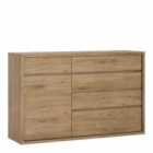 Shetland 1 Door 5 Drawer Wood Effect Cupboard