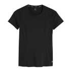 M&S Goodmove Short Sleeve Fitted Tee, 8-18, Black