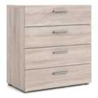 Pepe Chest Of 4 Drawers In Truffle Oak Effect