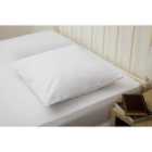 Easy Care Minimum Iron Continental Pillowcase White