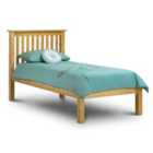 Barcelona Low Foot End Pine Bed Single