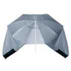 Outsunny 2 in 1 Beach Parasol Canopy (base not included) - Green