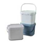 Addis Kitchen Caddy Set Of 3 - Grey Air Blue And Mist