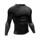 Precision Essential Baselayer Long Sleeve Shirt Junior (l Junior 28-30", Black)