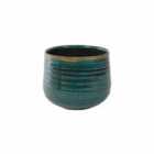 Ivyline Pot Como Turquoise - H21Cm D26Cm