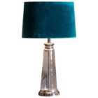 Crossland Grove Eton Table Lamp Teal