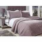 Emma Barclay Regent Bedspread with 2 Matching Pillow Shams Heather