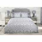 Emma Barclay Eden Bedspread with 2 Matching Pillow Shams Silver