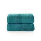 The Lyndon Company Eden 2 Pack Hand Towel - Teal