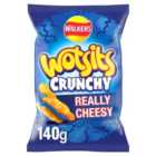 Walkers Wotsits Crunchy Really Cheesy Sharing Bag Snacks 140g