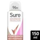 Sure Women 96hr Maximum Protection Confidence Anti-Perspirant 150ml
