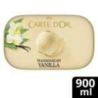 Carte D'or Madagascan Vanilla Ice Cream Tub 900ml