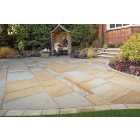 Marshalls Scoutmoor Mixed Size Textured Rustic Paving Slab - Sample
