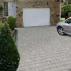 Marshalls Argent Priora Mixed Size Light Silver Driveway Textured Block Paving - Sample