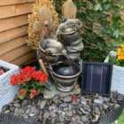 Tranquility Metal Pouring Jugs Mains Powered Water Feature