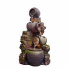 Tranquility Compact Moroccan Pots Mains Powered Water Feature