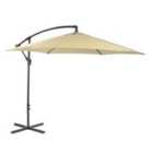 Charles Bentley 3m Parasol (base not included) - Beige