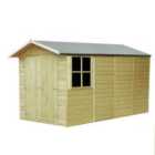 Shire Jersey Pressure Treated Shiplap Shed - 7ft x 13ft